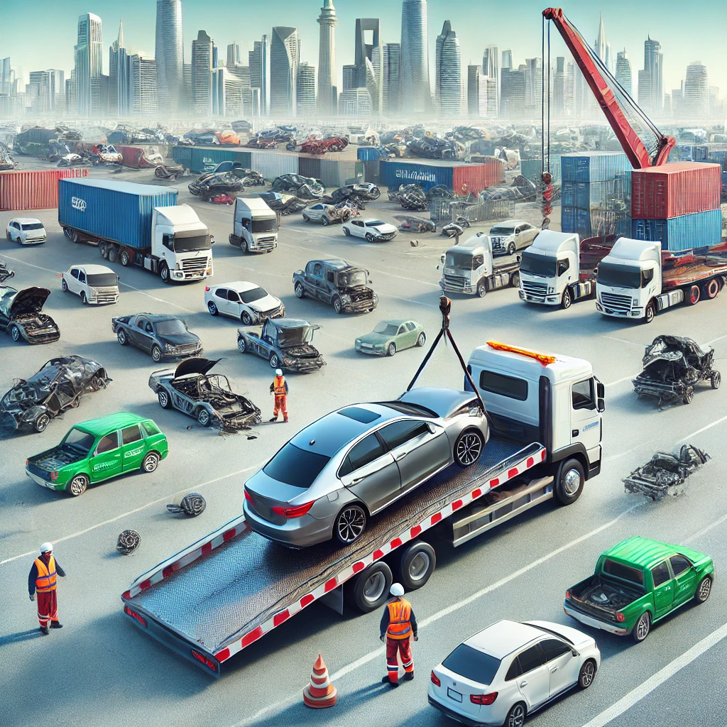 سحب السيارات للتشليح